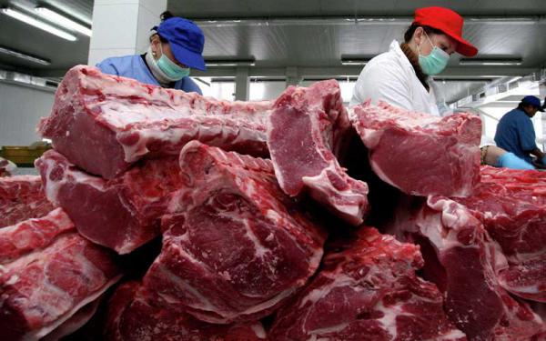 صادرات انواع گوشت شترمرغ منجمد